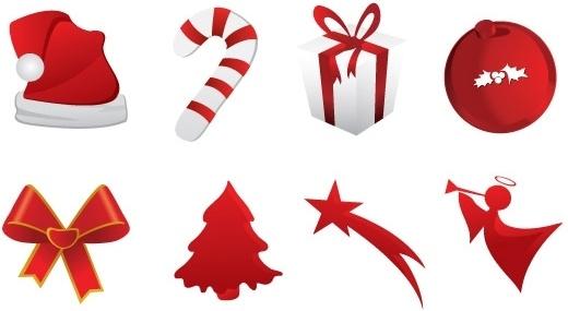 Christmas icons 