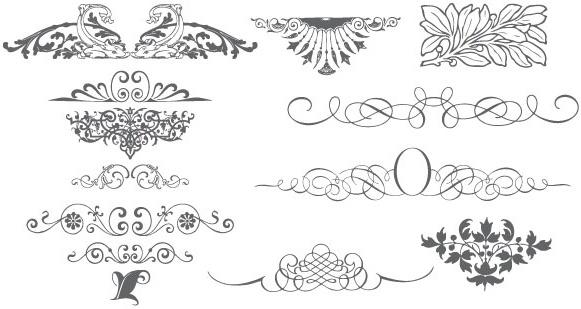 Free Vector Ornaments