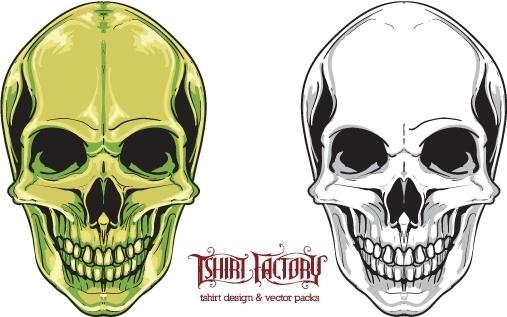 Free skull vector