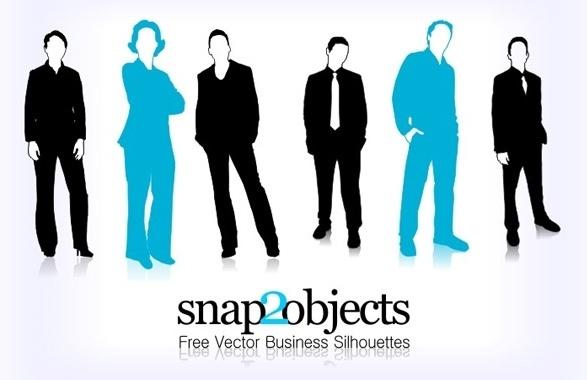 Free Vector Business Silhouettes