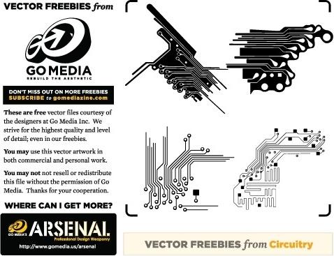 Vector Freebie: Circuitry