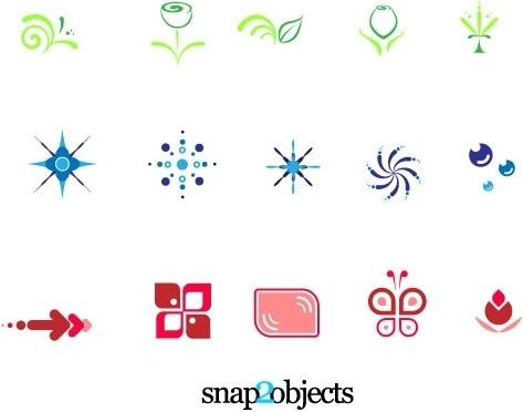 Free Vector Icons Design Elements Pack 01