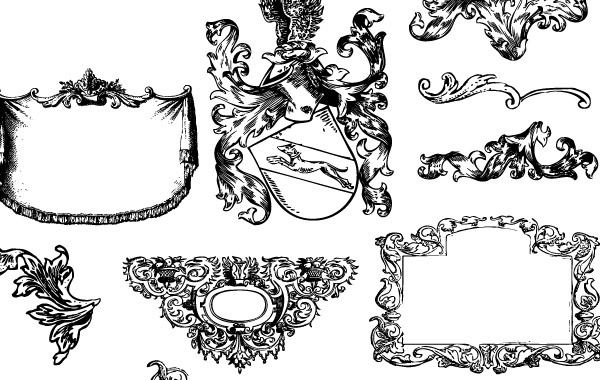 Heraldry and Flourishes