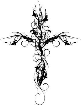 Floral Cross