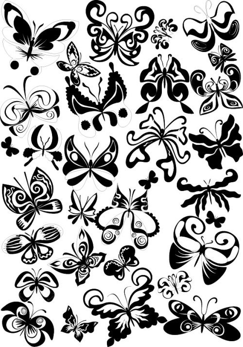 Vector Butterflies