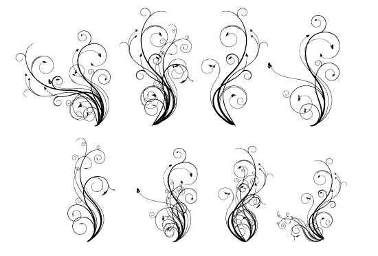 Free Vector Flourishes