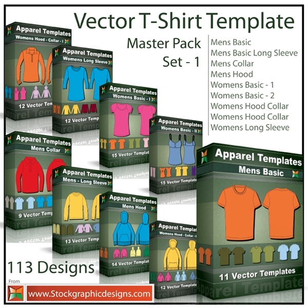 Vector T-shirt Template