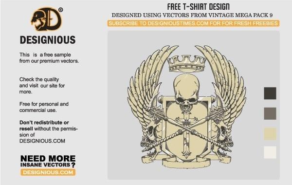 Crest T-Shirt Design