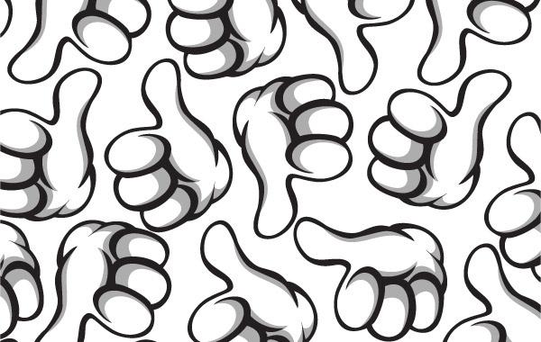  NixVex Thumbs Up Free Vector