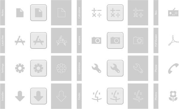 Grey Icons