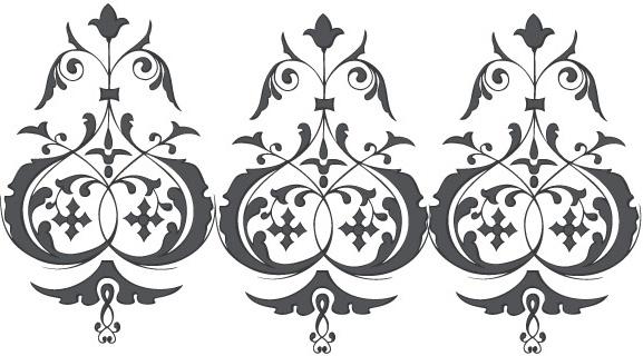 Ornaments free vector