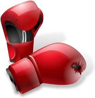 boxing glove vector ai, glove vector illustrator ai, sport vector illustrator design