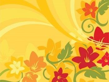 Summer Flowers Vector Art, Summer Vector Design EPS