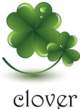 3d clover vector element, poker vector ai, card vector ai, photoshop clover vector illustrator ai