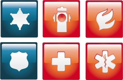 Emergency Icon Set