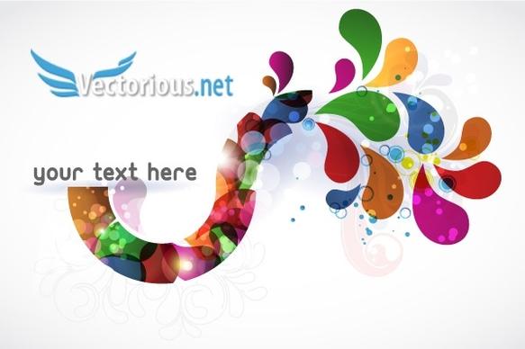 Abstract Colorful Background Vector Illustration