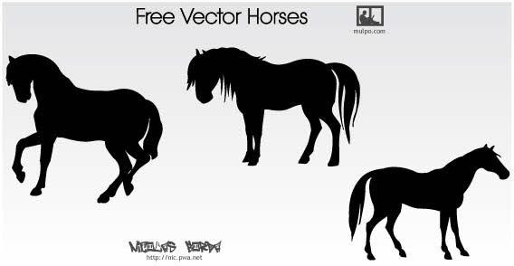 Free vector horse