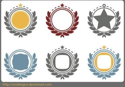 Vector ornaments frames