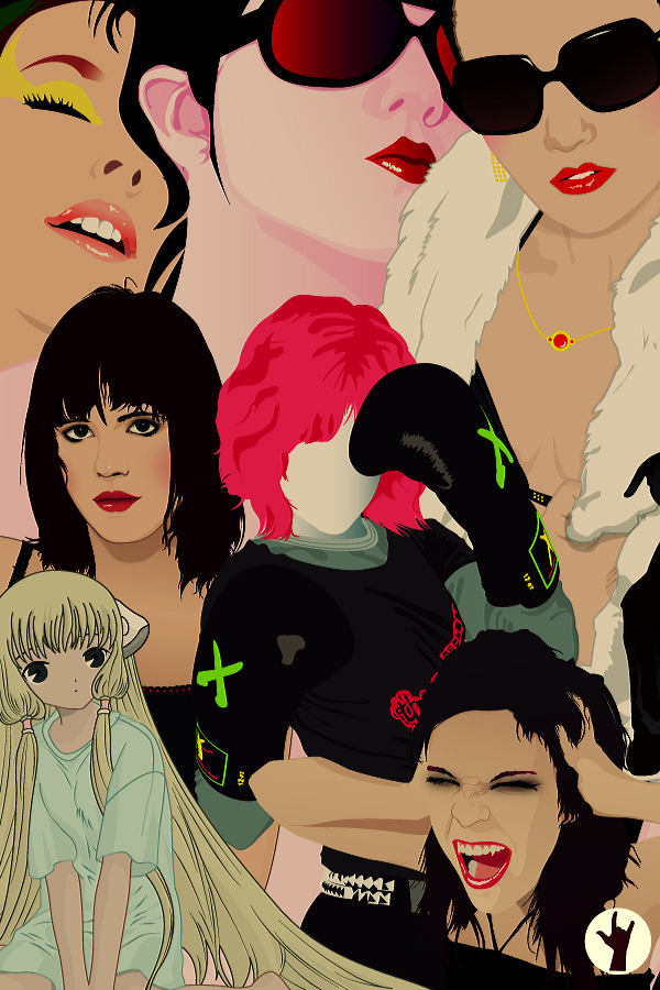 Girls vector