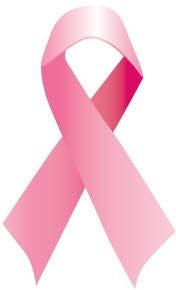 Pink ribbon vector