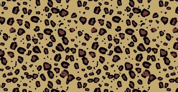 Animal print vector seamless pattern