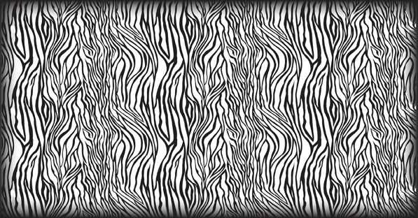 Seamless Zebra Pattern Vector