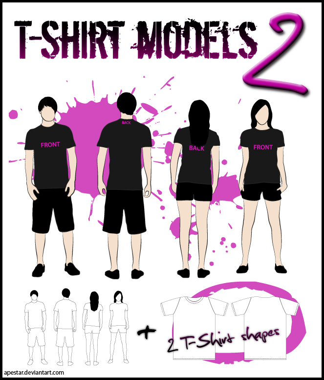 T-Shirt Models 2