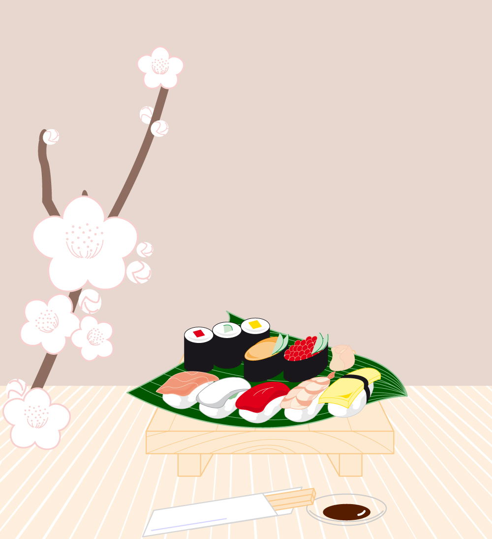 Sushi Vector Graphics