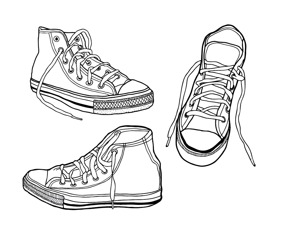 Vector Sneaker Graphics