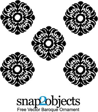 Free Vector Baroque Ornament