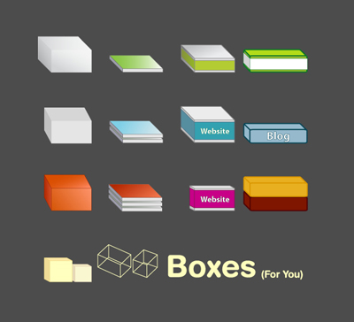 Free Vector Boxes