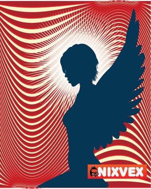 NixVex "Angel" Free Vector