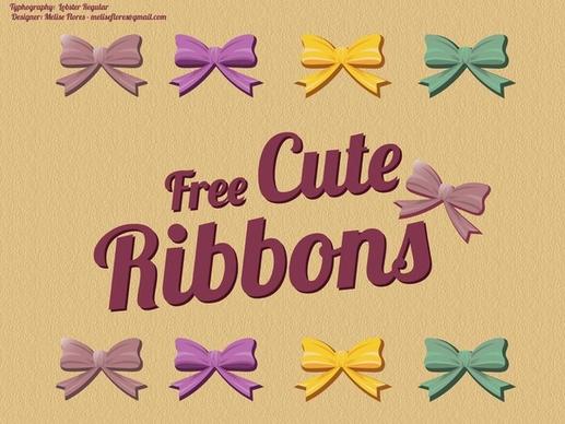 Beautiful Ribbon Vectors