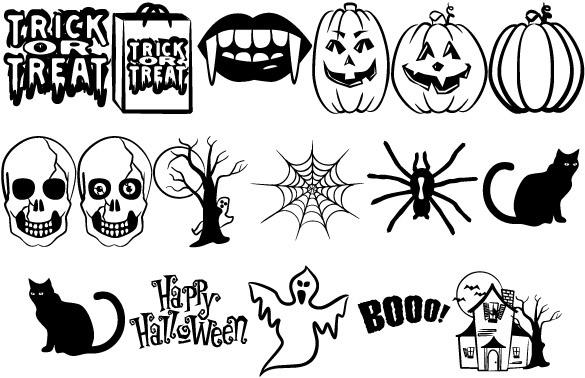 Halloween Vectors Part 2