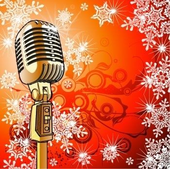 Microphone vector illustrator design