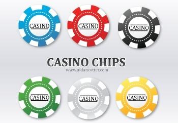 Poker Chip Vectors