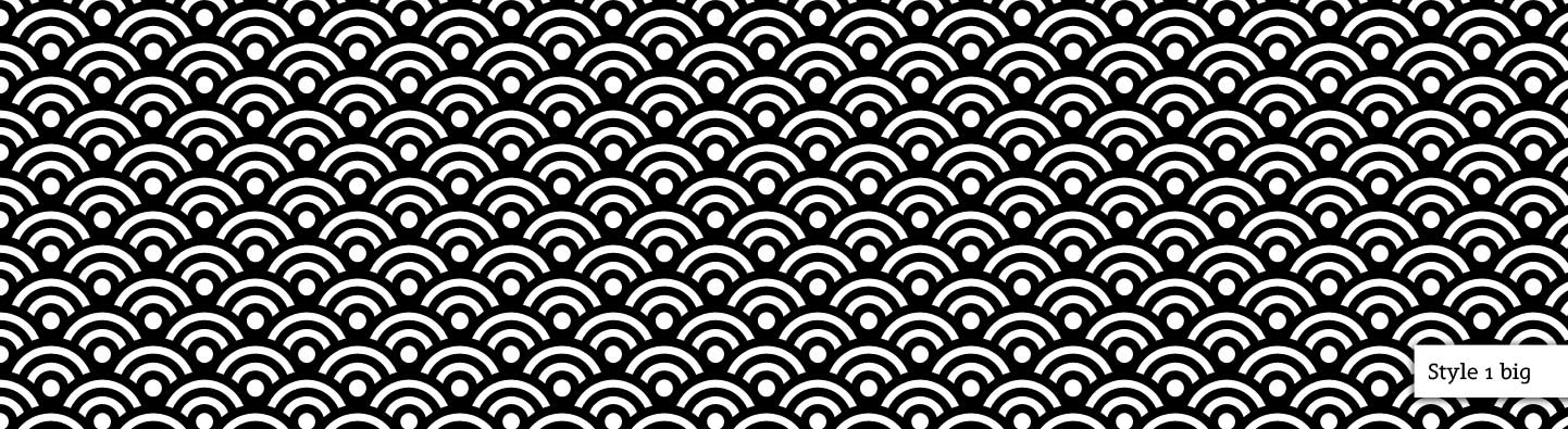 Seigaiha Seamless Pattern