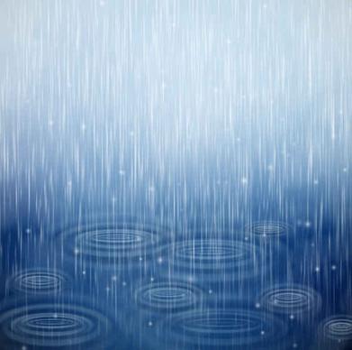 Free Rain Vector Background