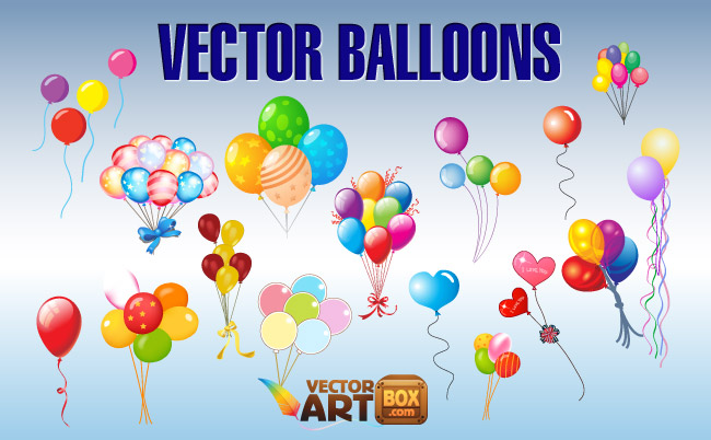 Balloons Clip Art