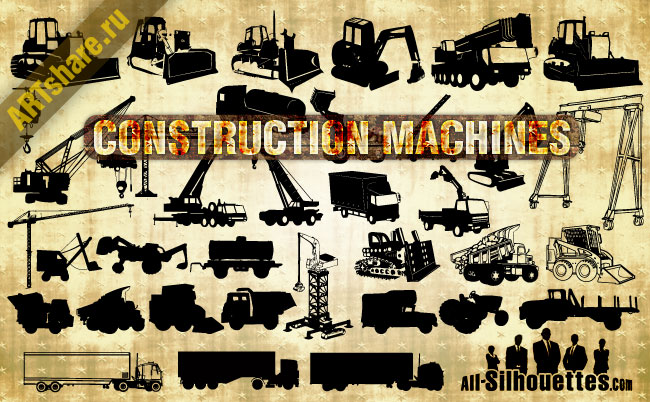 Vector Construction Machines