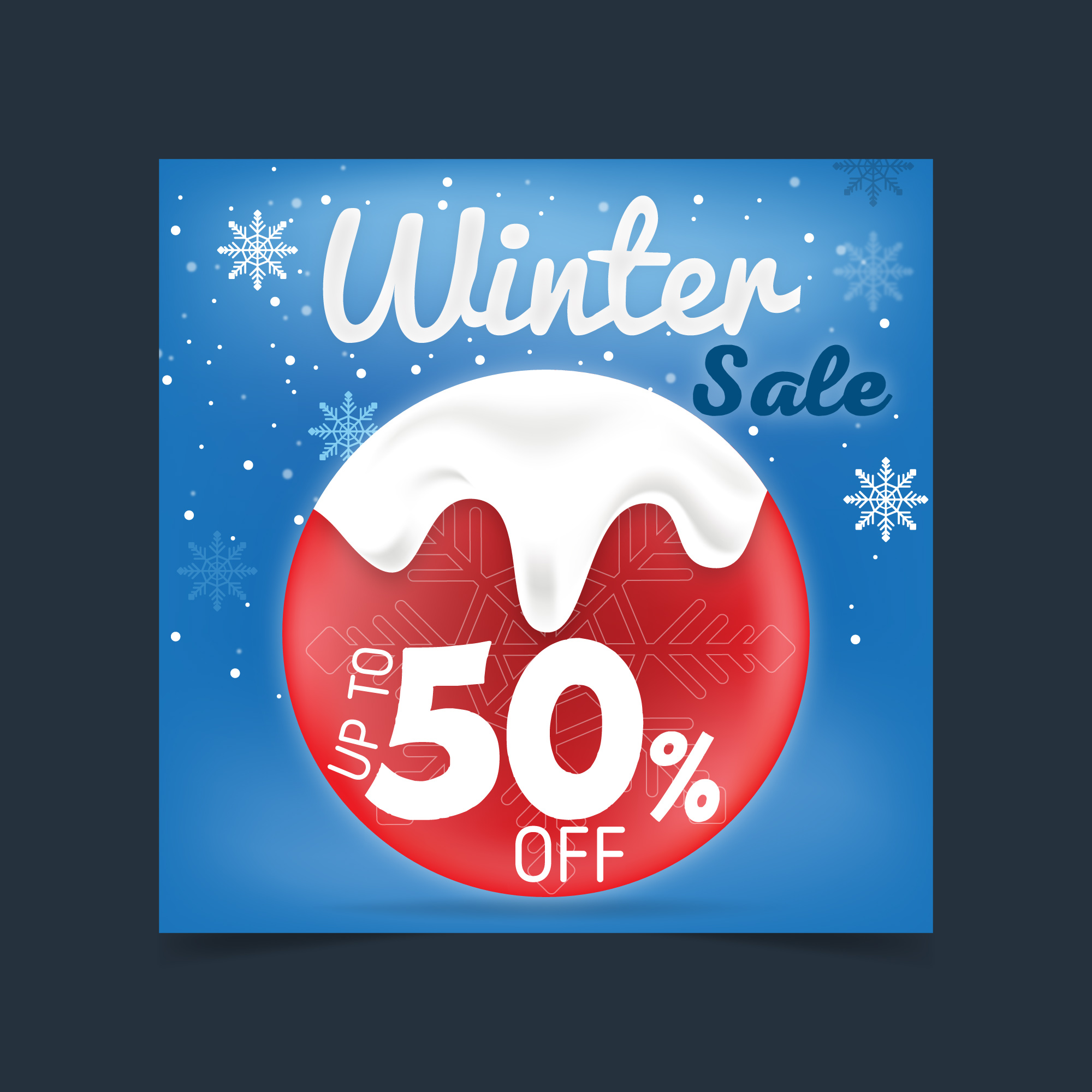 winter sale post