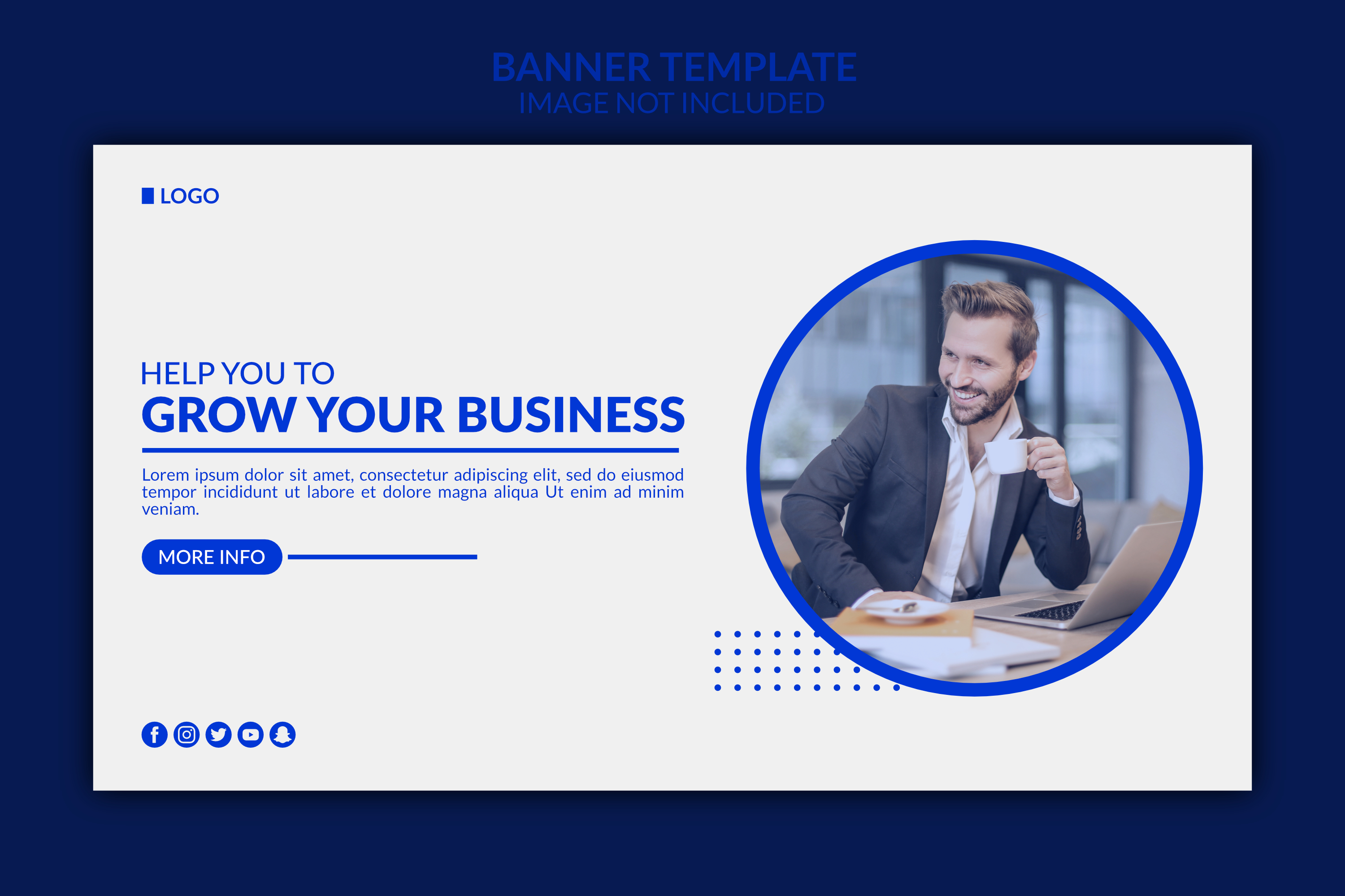 business grow web banner template