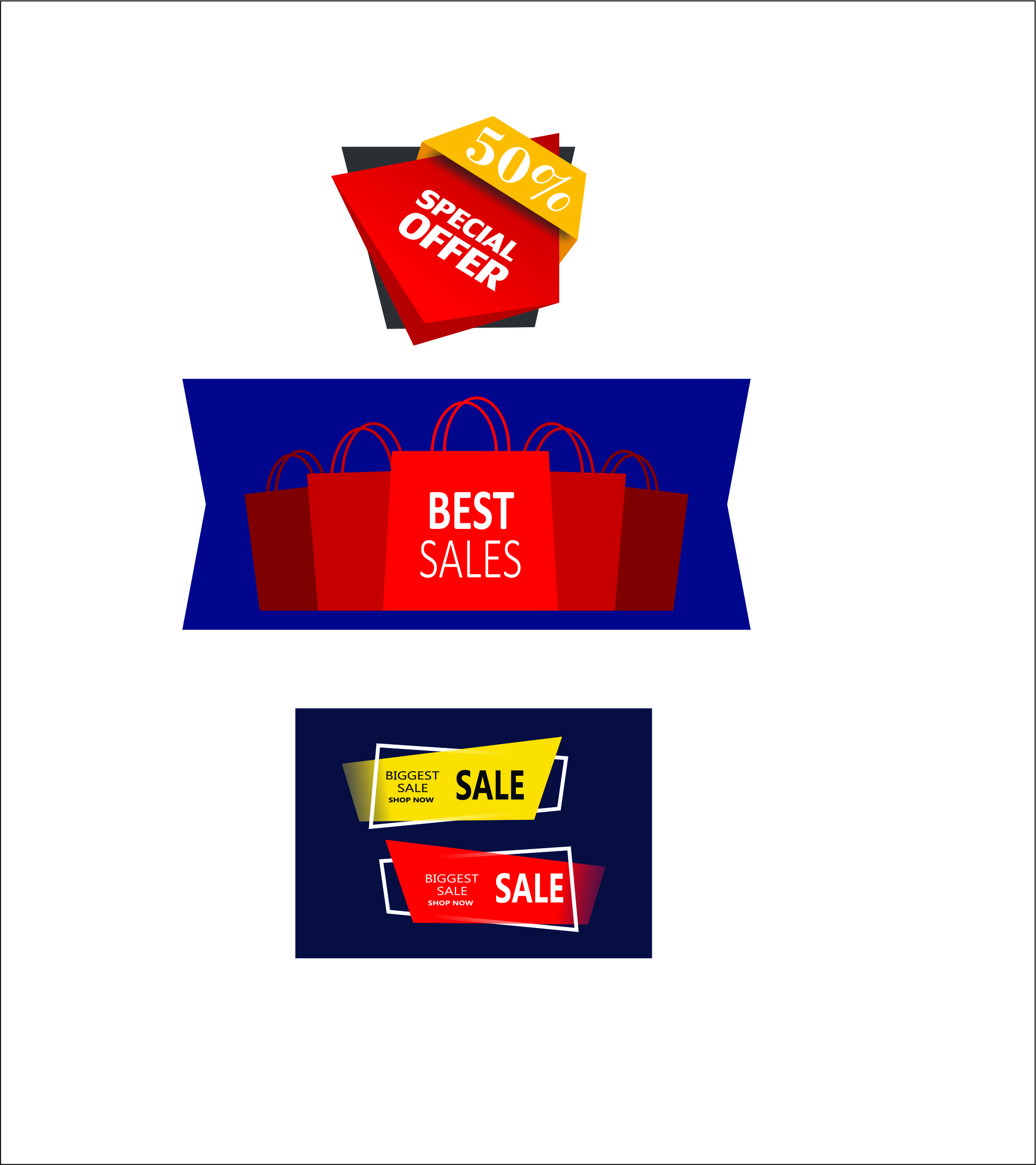 shopping tags for branding