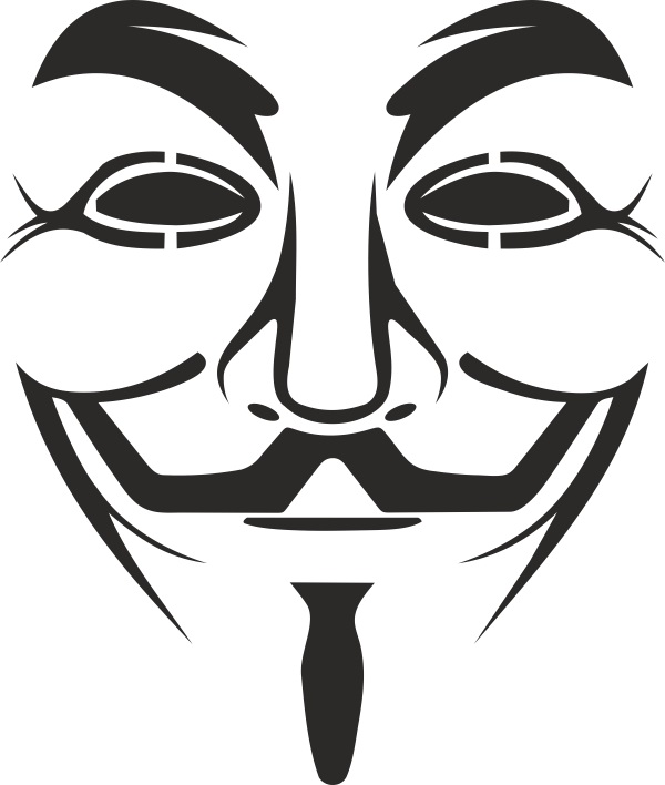 vendetta mask logo free vector