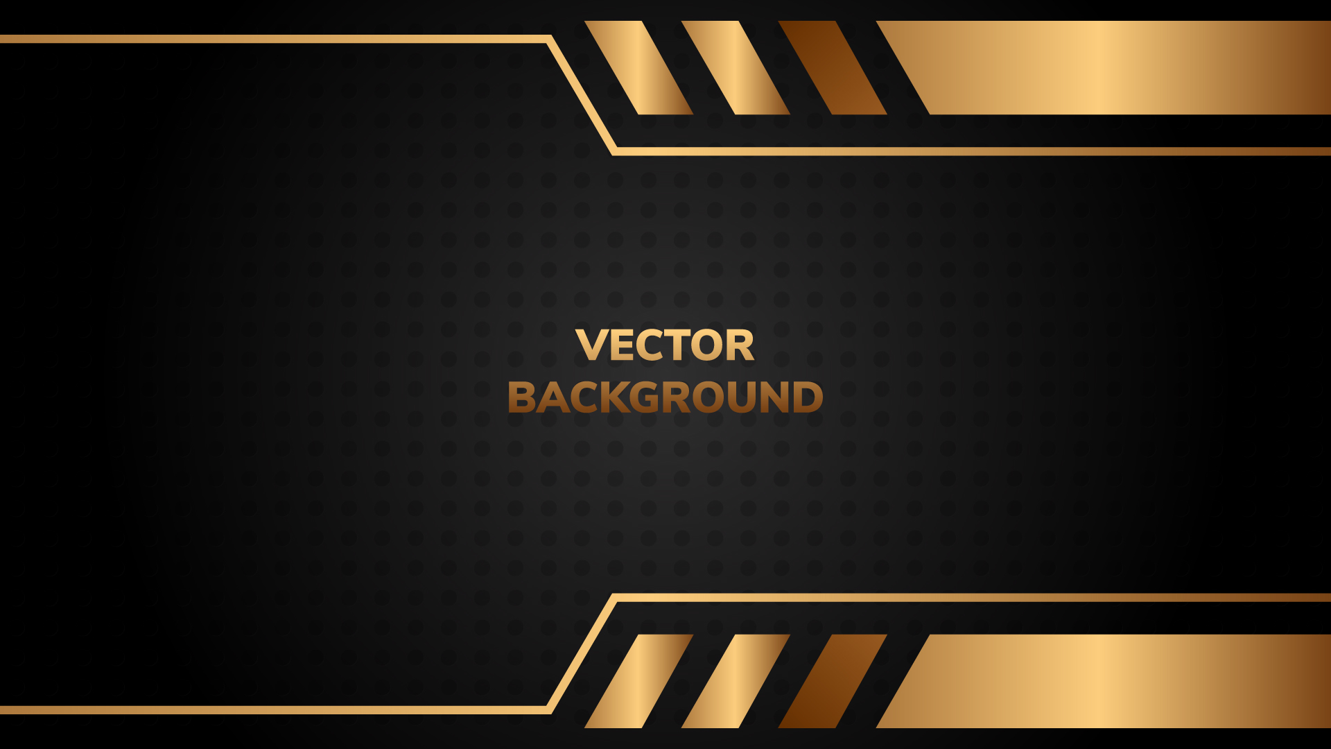 golden vector background