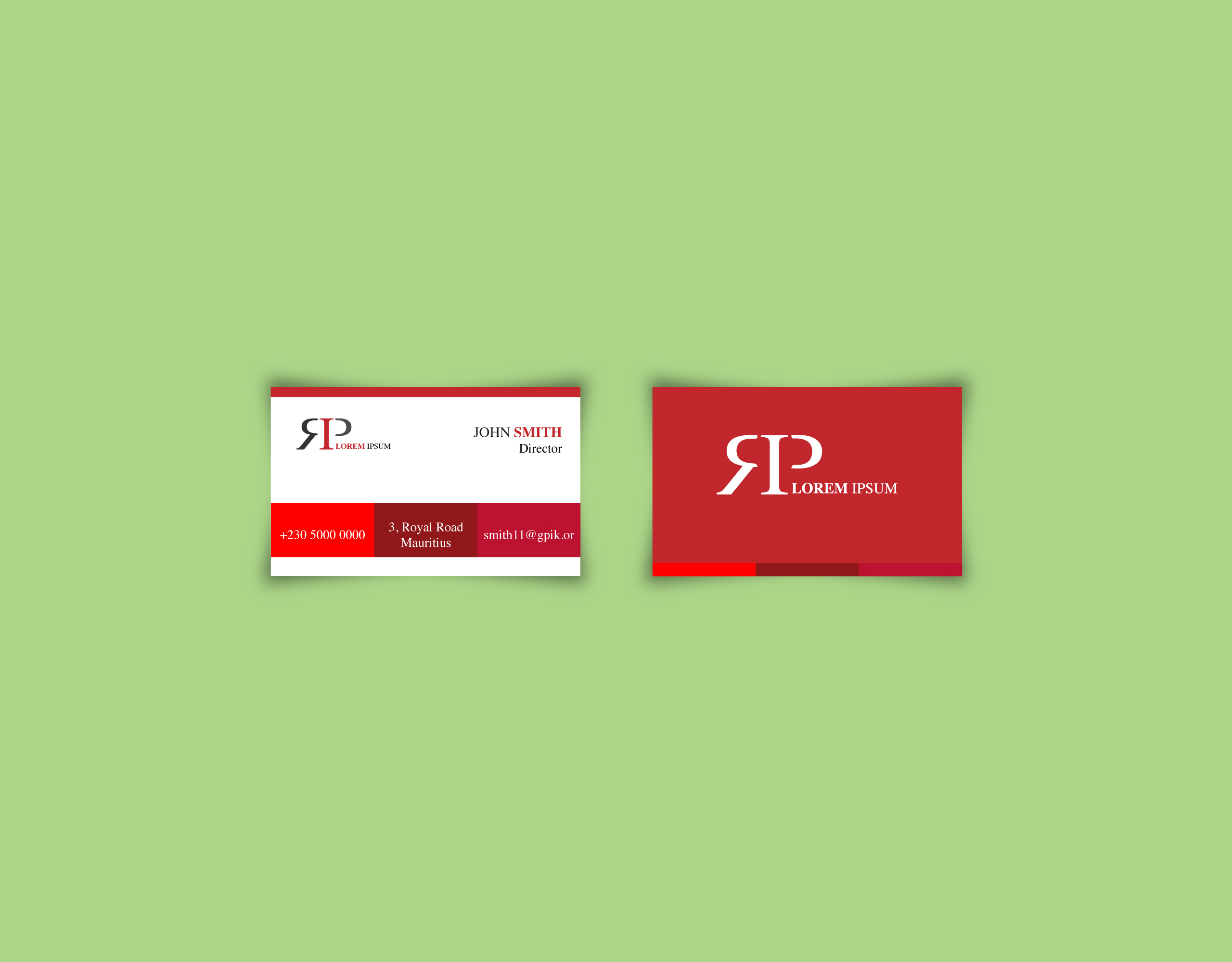 business card