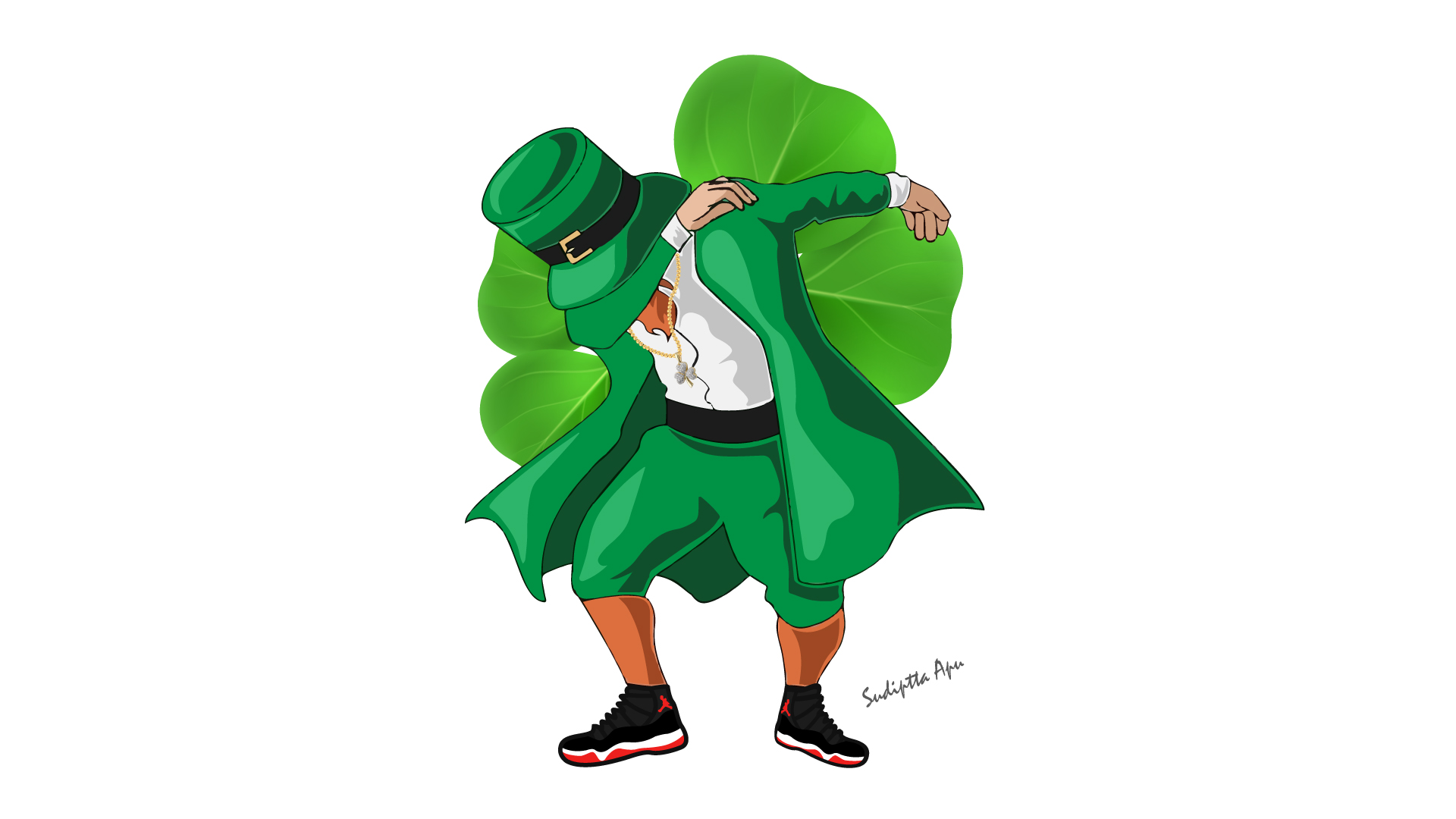 leprechaun vector