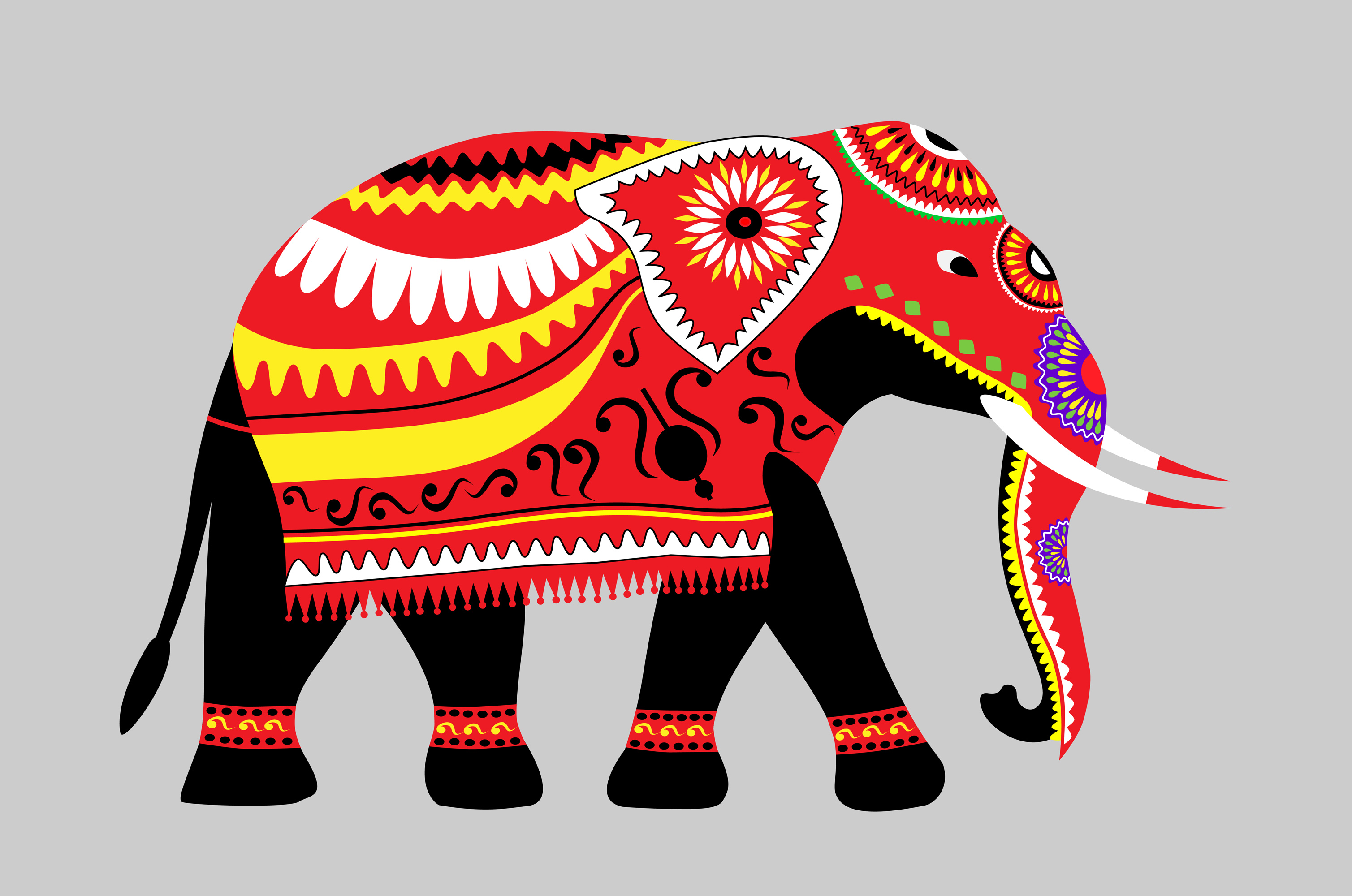 sri lankan temple elephant