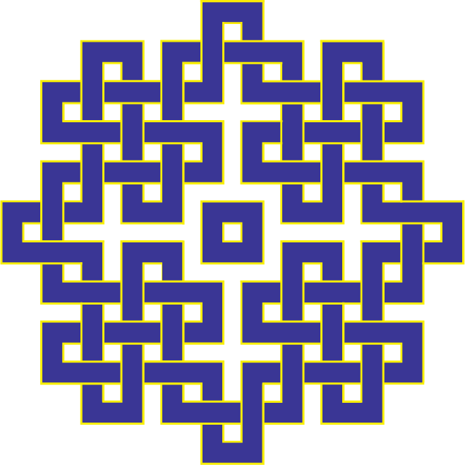 mongolian pattern