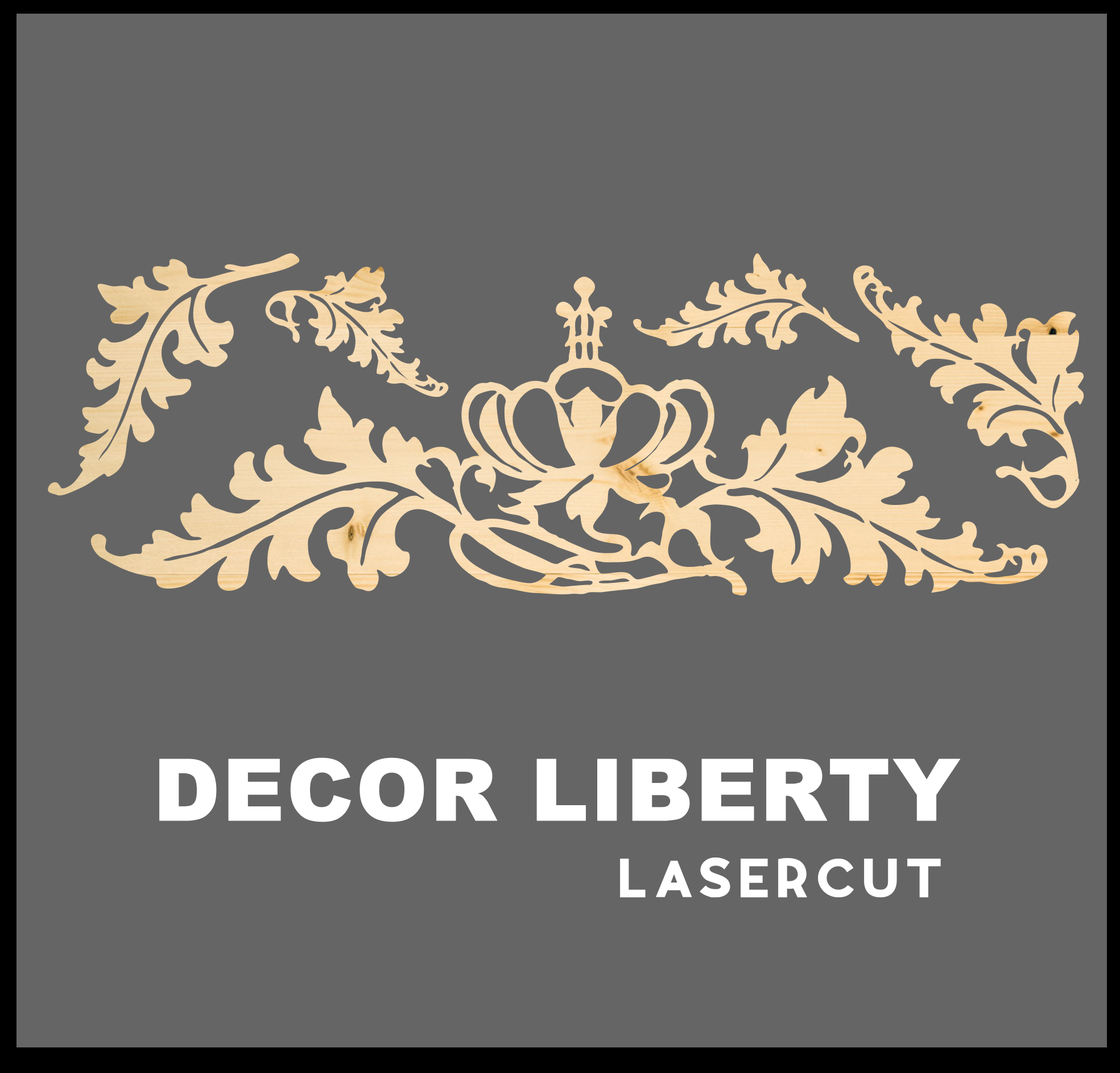 decor liberty silhouette for lasercut